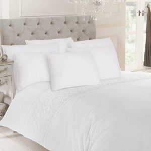 SmartBuy Plain Bed/Sleeping Pillow Pack of 2  (White)